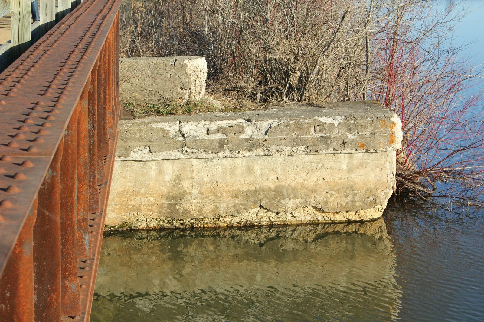 East abutment